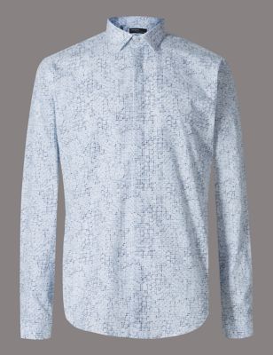 Supima&reg; Cotton Luxury Tailored Fit Shirt